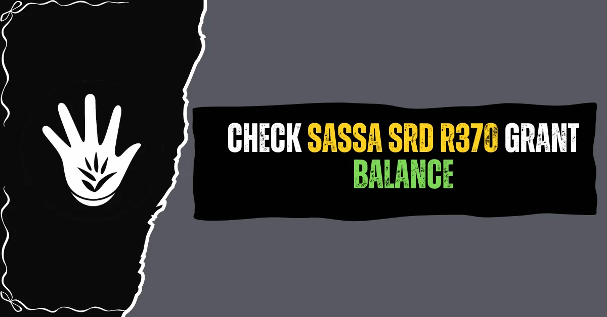 SRD Status Check Balance