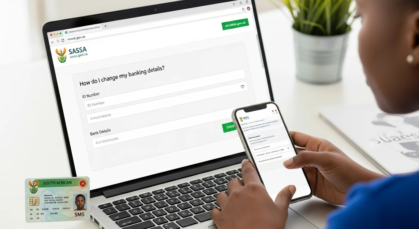 SASSA SRD R370 Change Banking Details Online